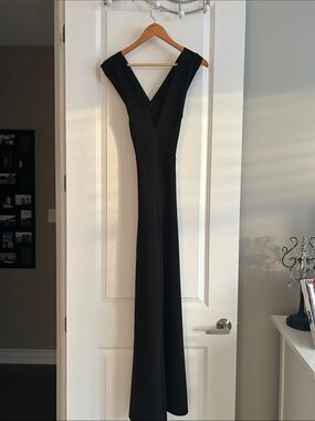 Cross cross back jumpsuit